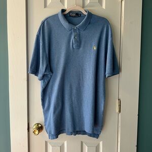 Ralph Lauren Men's Classic Blue Polo Shirt